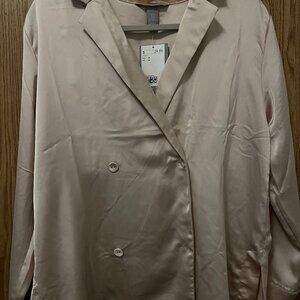 H&M Satin Button Down